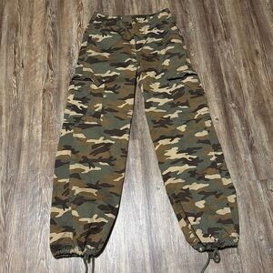 Levi's '94 Baggy Camo Pants Women's 24 Cargo Utility Outdoor Festive Wear